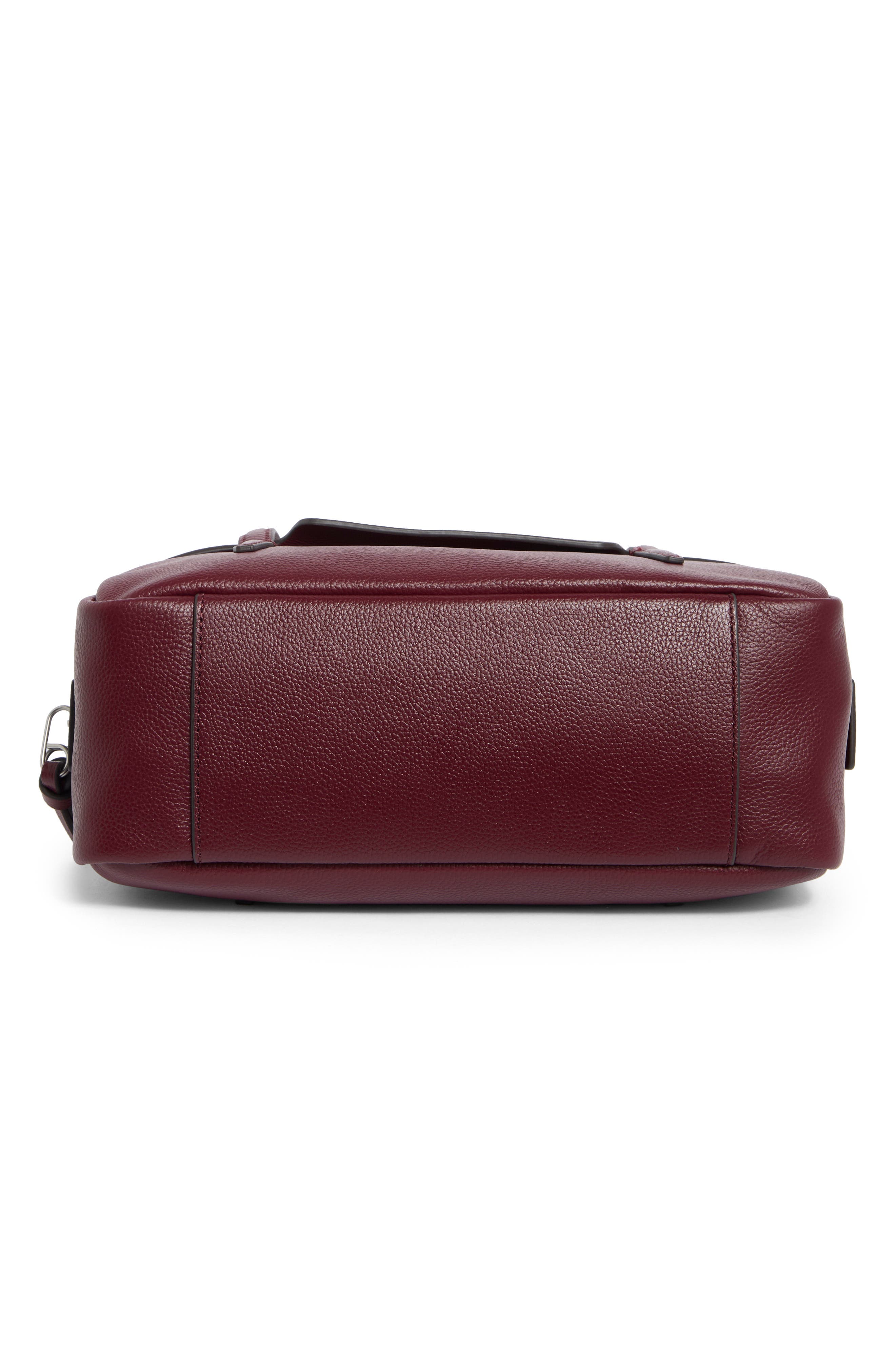 Bryant Leather Satchel, Alternate, color, BOR