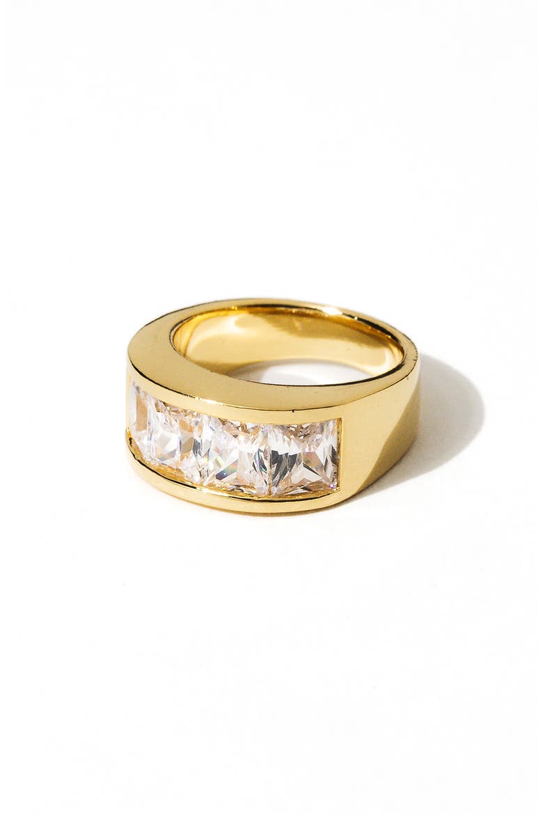 The Gaudy Cocktail Ring, Main, color, GOLD