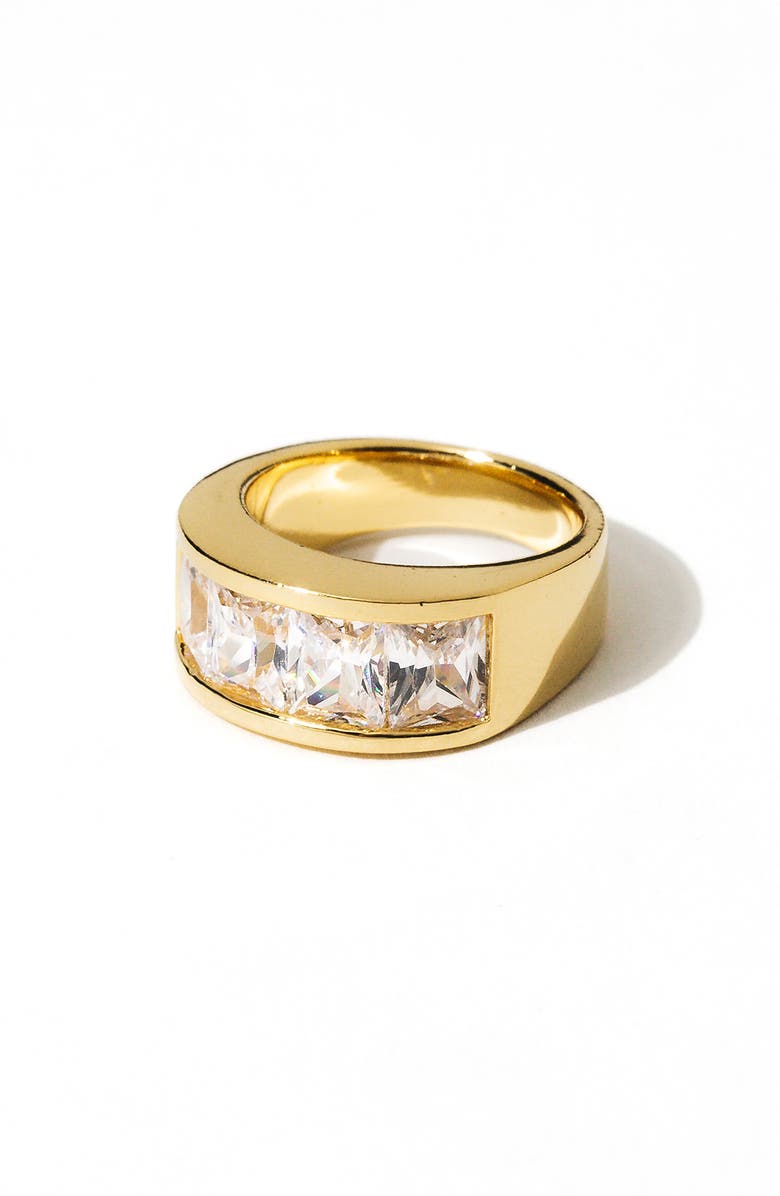 Child of Wild The Gaudy Cocktail Ring, Main, color, Gold
