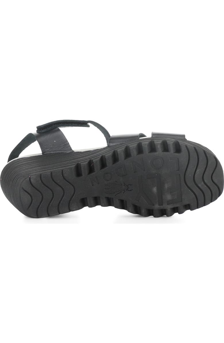 Fly London Olla Ankle Strap Wedge Sandal, Alternate, color,