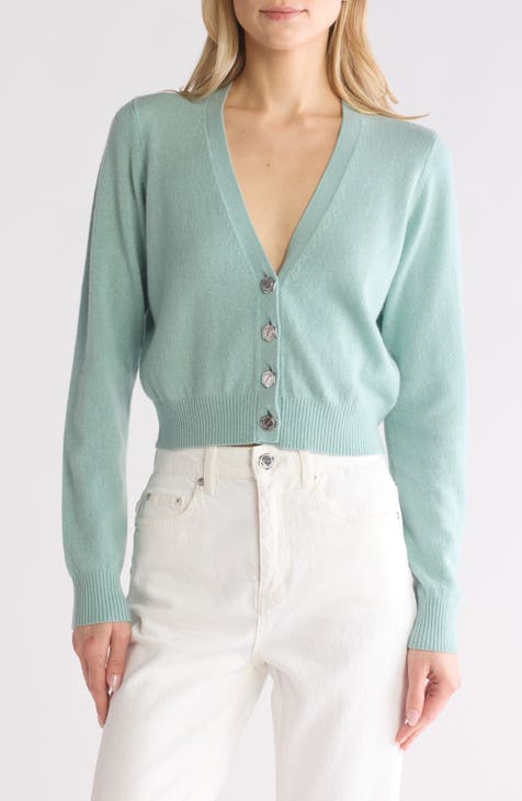 Paige Cashmere Crop Cardigan