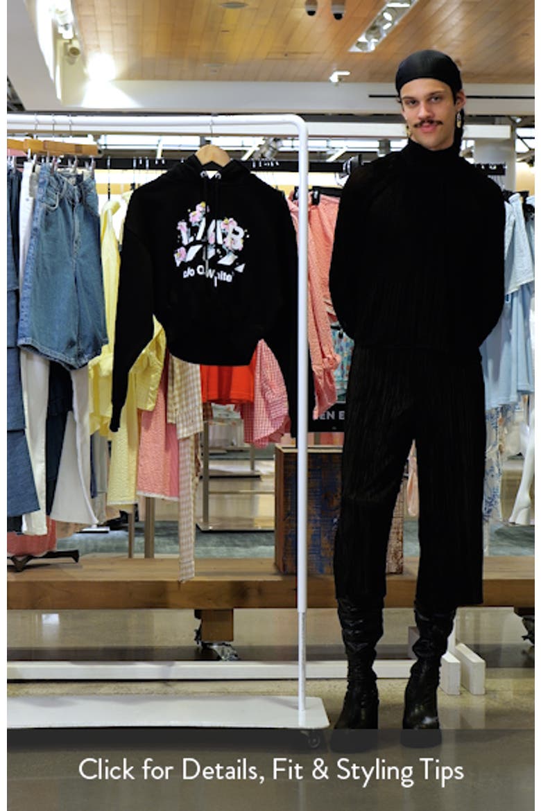 Graphic Crop Hoodie video