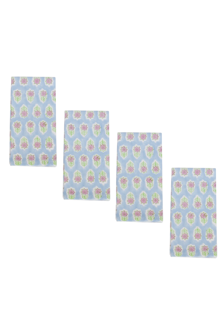 Lily Napkins - Set of 4, Main, color, Uniform Blue