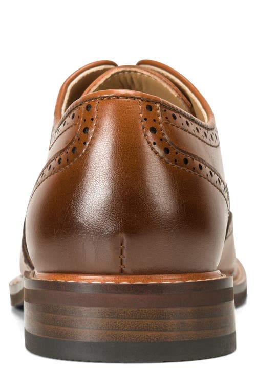 Kenneth Cole Reaction Lance Wingtip Oxford In Brown