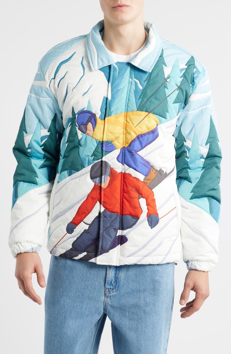 MAVRANS Ski Puffer Jacket, Alternate, color, Blue