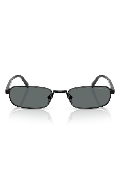 PRADA PRADA 54MM RECTANGULAR SUNGLASSES