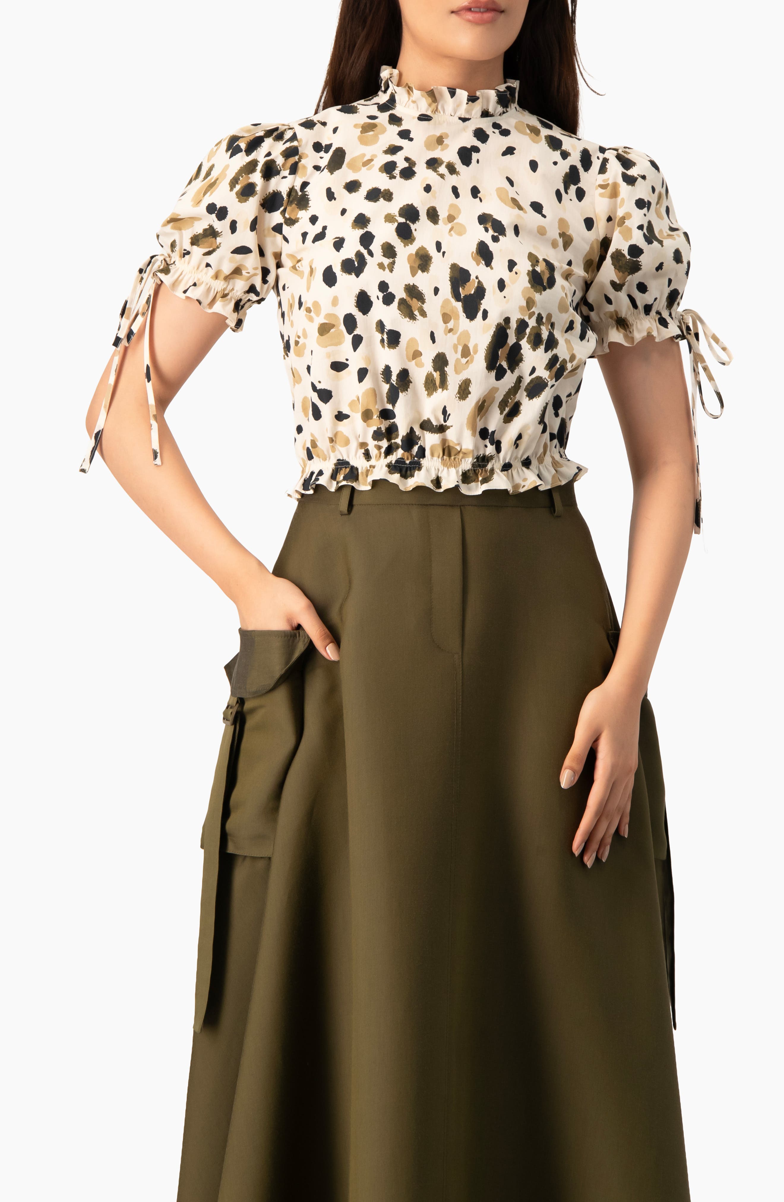 selected Olive Green