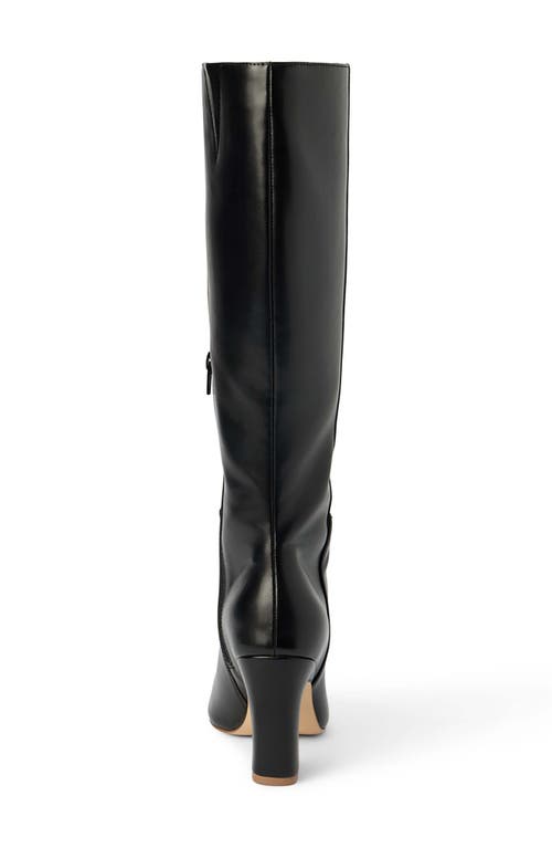 Coconuts By Matisse Willow Pointed Toe Knee High Boot In Black