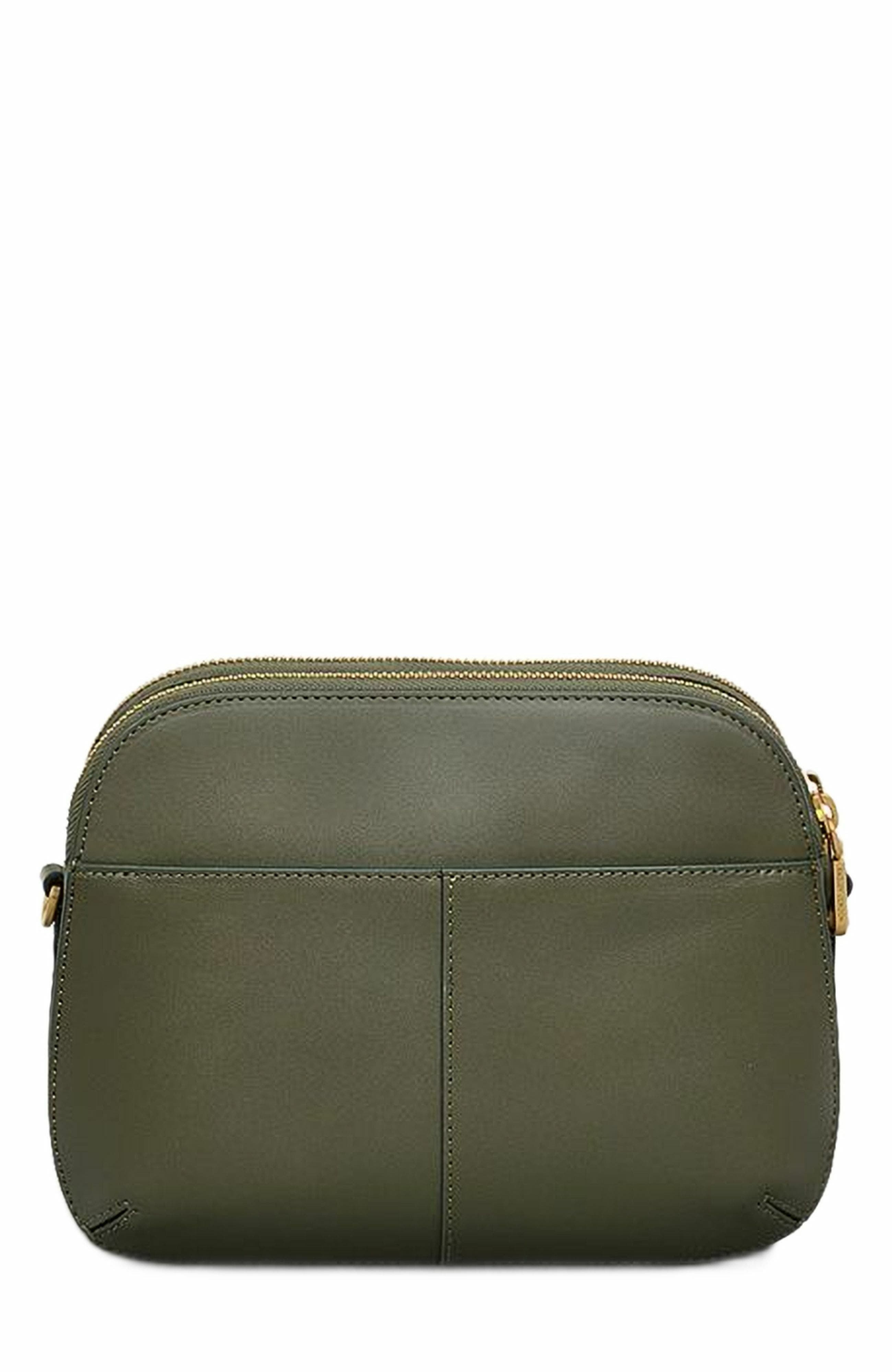 Radley Dukes Place Medium Ziptop Crossbody Bag, Alternate, color, Dark Olive