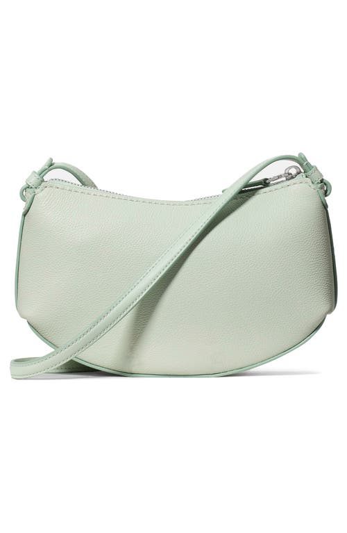 Kate Spade New York Loop Pebble Leather Crossbody Bag In Green