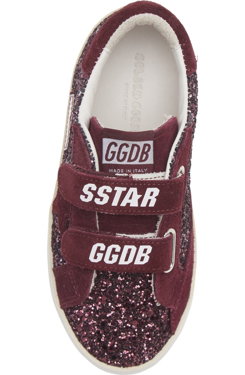Golden Goose Kids' Old School Low Top Sneaker, Alternate, color, Bordeaux