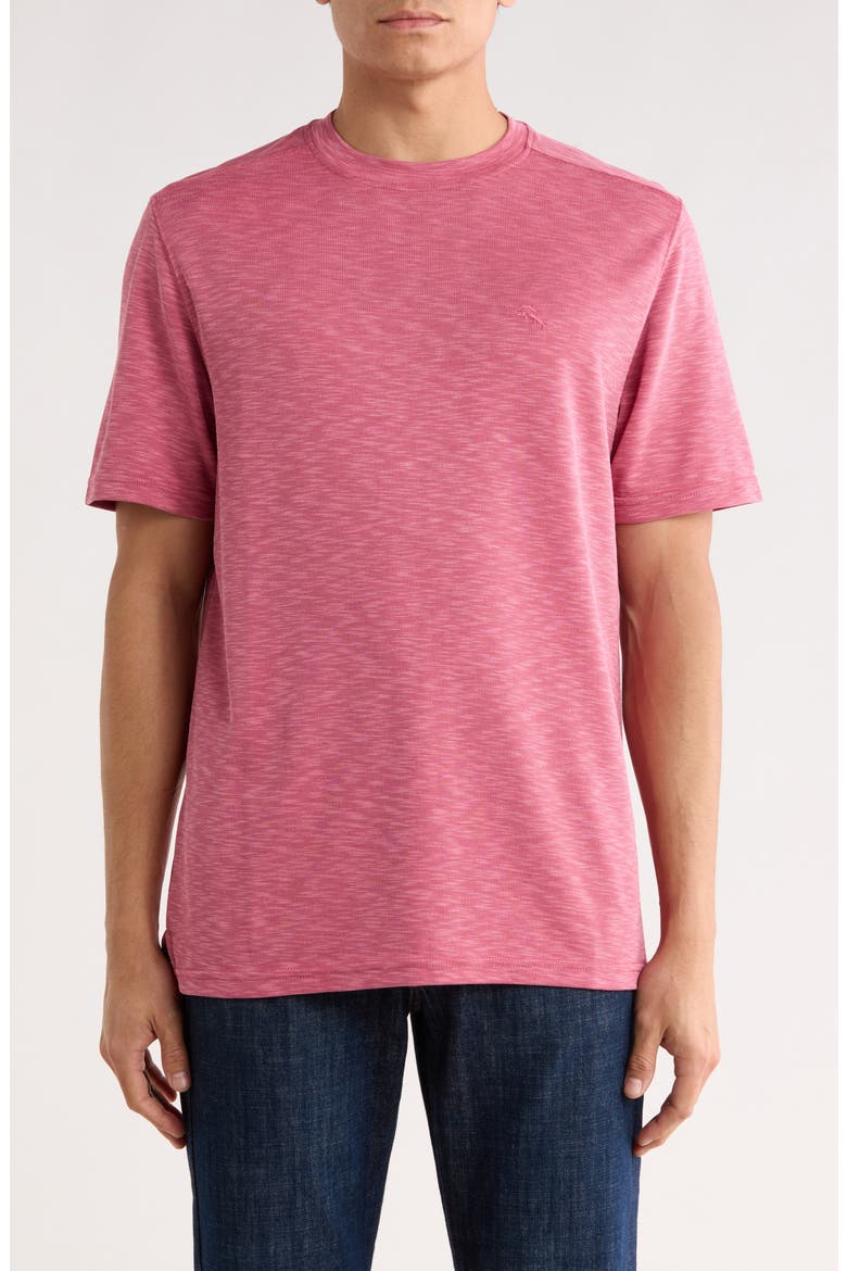 Paradiso Short Sleeve T-Shirt, Main, color, DARK SANGRIA