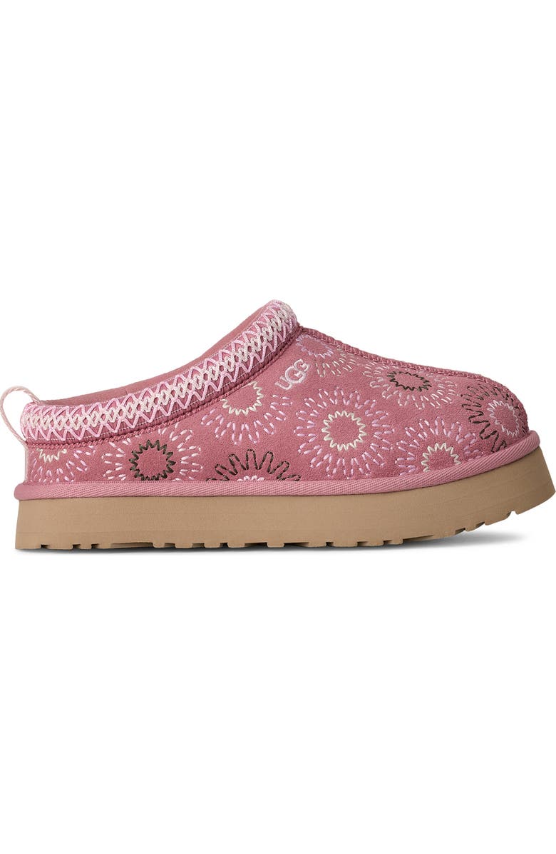 UGG<sup>®</sup> Kids' Tazz Sun Stitch Slipper, Alternate, color, Horizon Pink