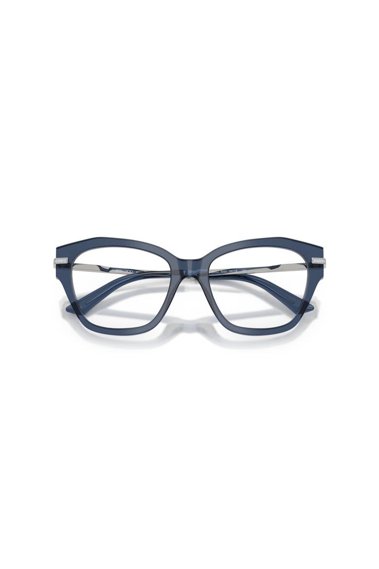 54mm Cat Eye optical glasses, Alternate, color, Blue