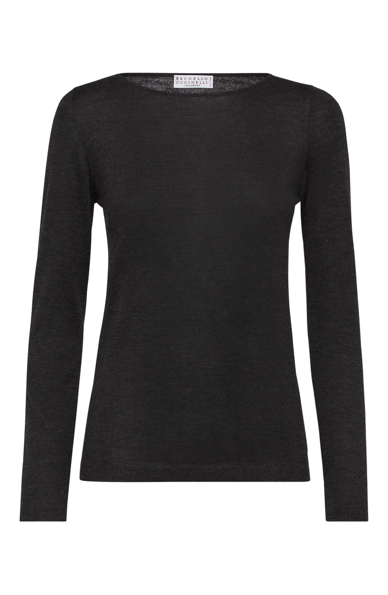 Brunello Cucinelli Cashmere and silk sweater, Main, color, 