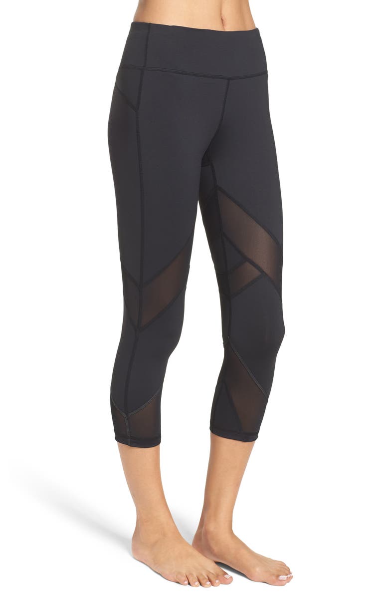 Zella Sprint Crop Leggings, Alternate, color,