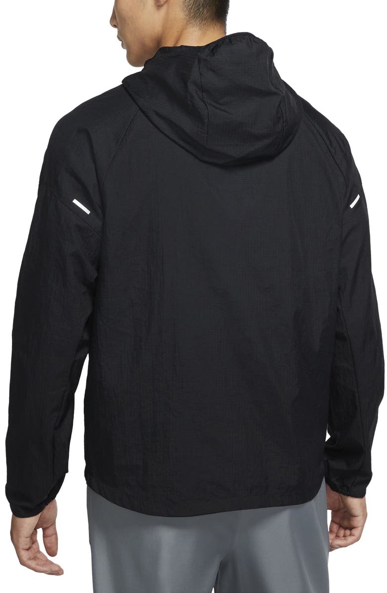 Nike Essential Water Repellent Nylon Running Jacket, Alternate, color,