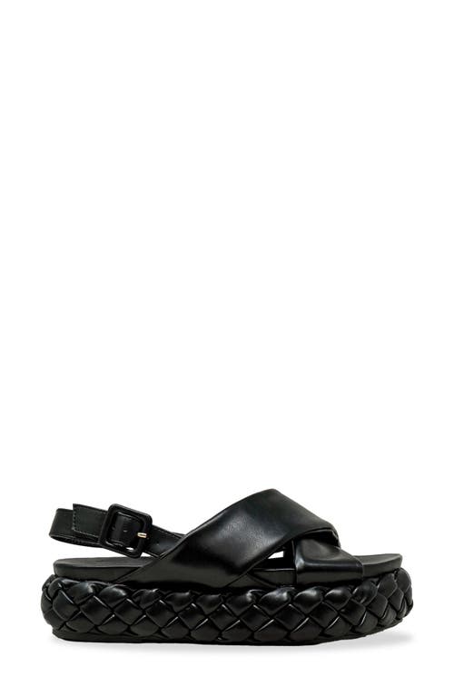 Chase & Chloe Chase And Chloe Slingback Platform Sandal