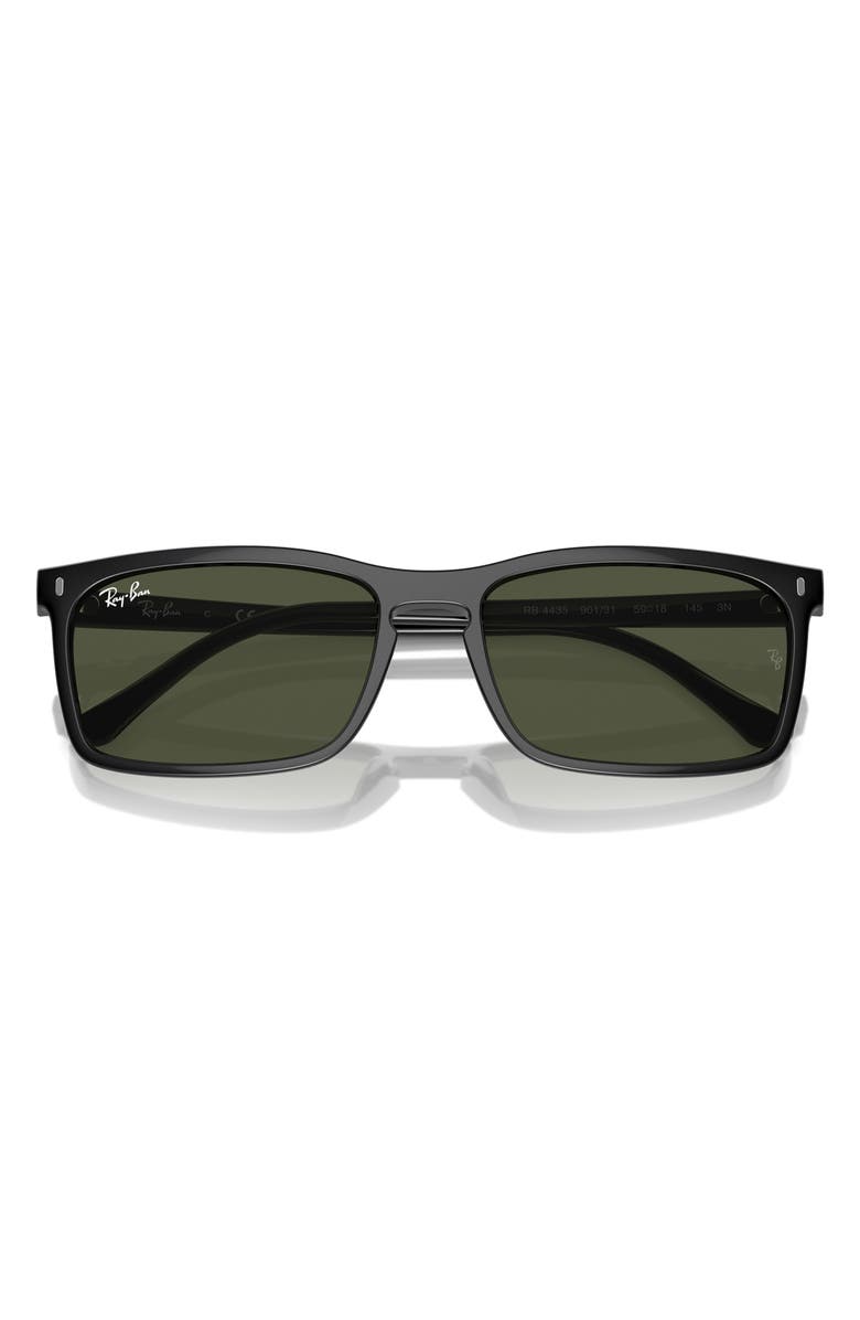 Ray-Ban 59mm Rectangular Sunglasses, Main, color, 