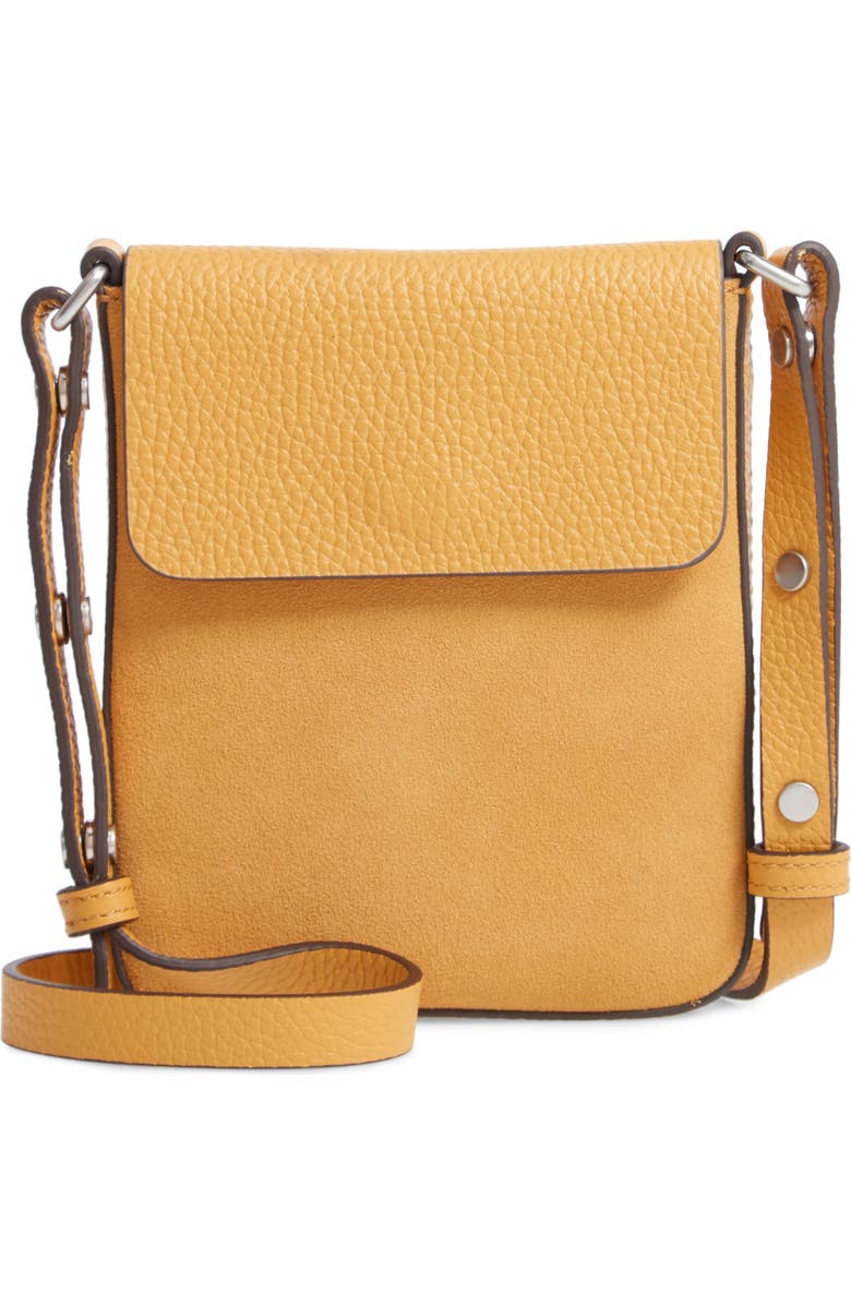 Treasure & Bond Madison Leather Crossbody Bag, Main, color,