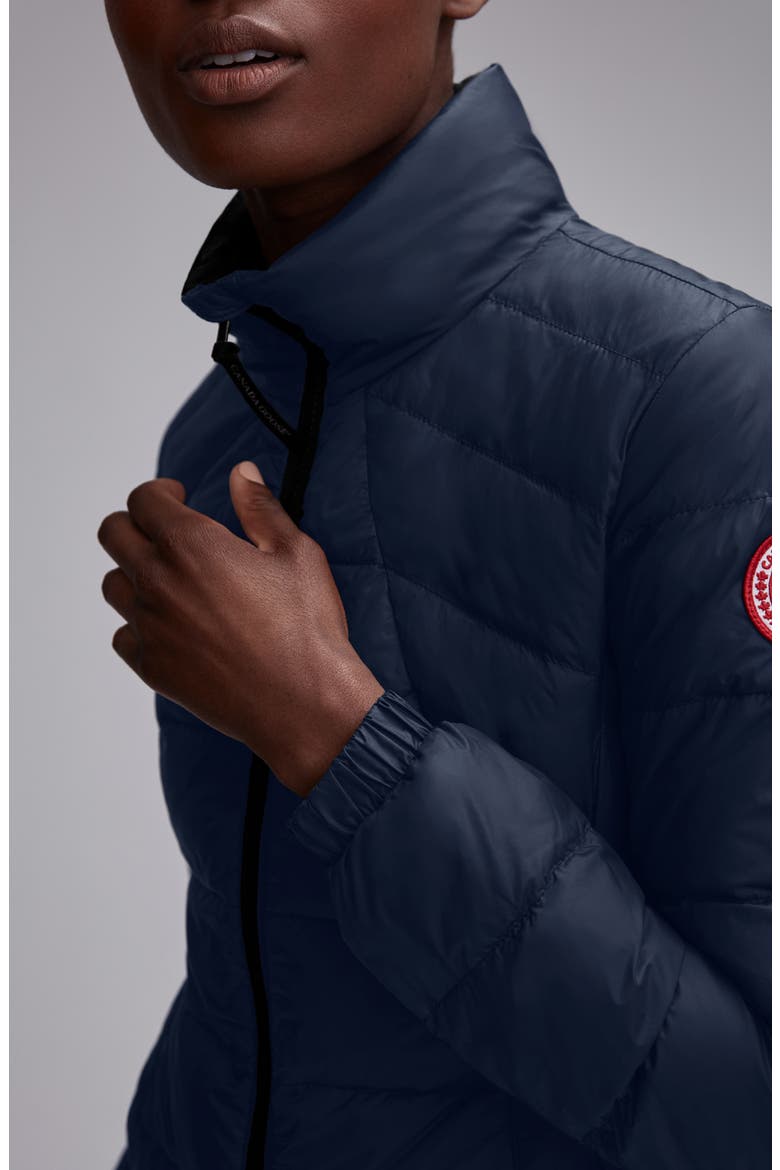 Abbott Packable 750 Fill Power Down Jacket, Alternate, color, ATLANTIC NAVY