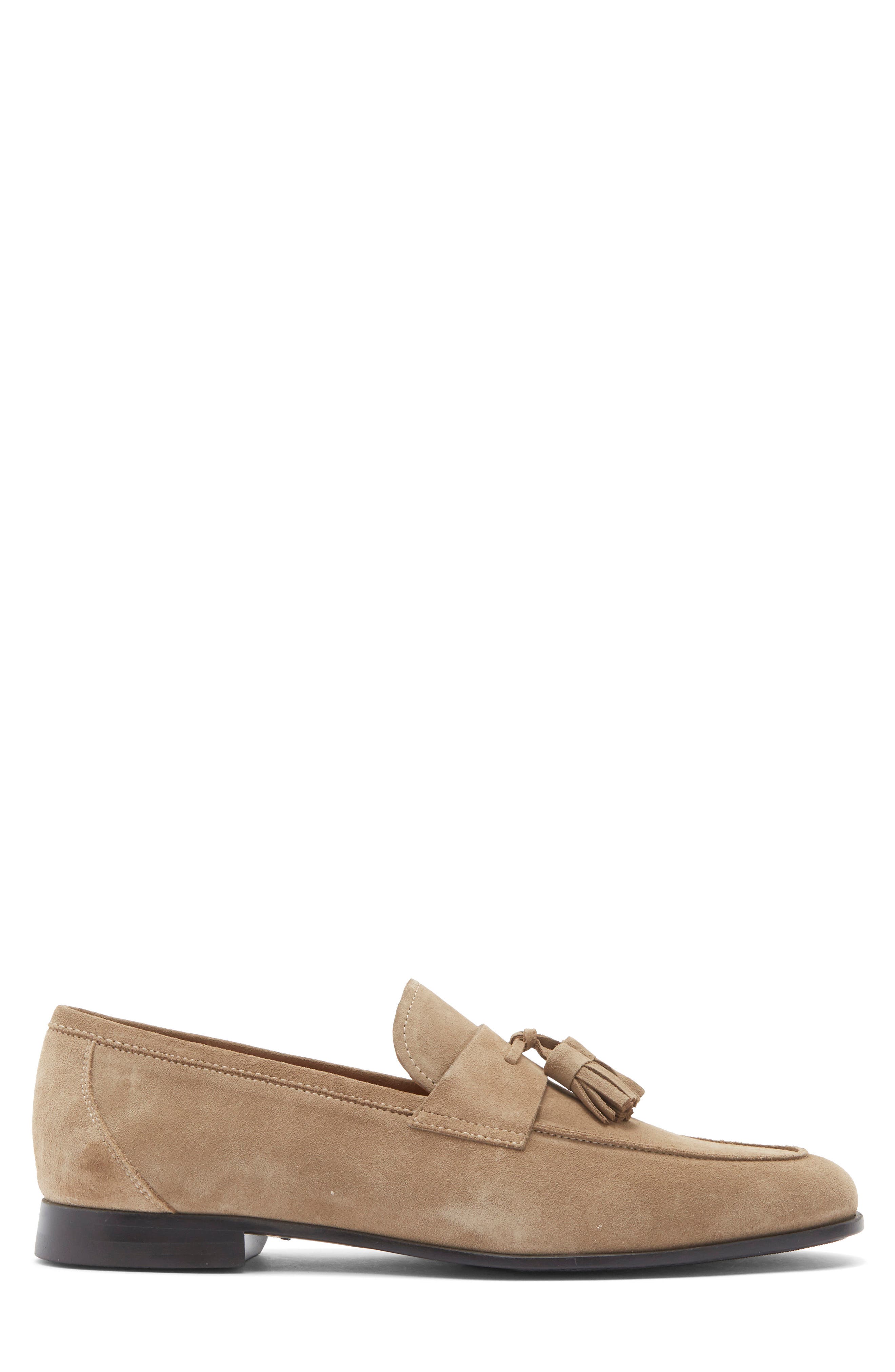 Tavarez Tassel Loafer, Alternate, color, TAUPE