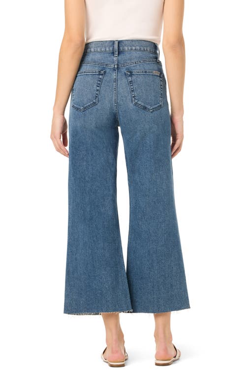 Joe's Wide Leg Ankle Crop High Waist Jeans In Bolivia