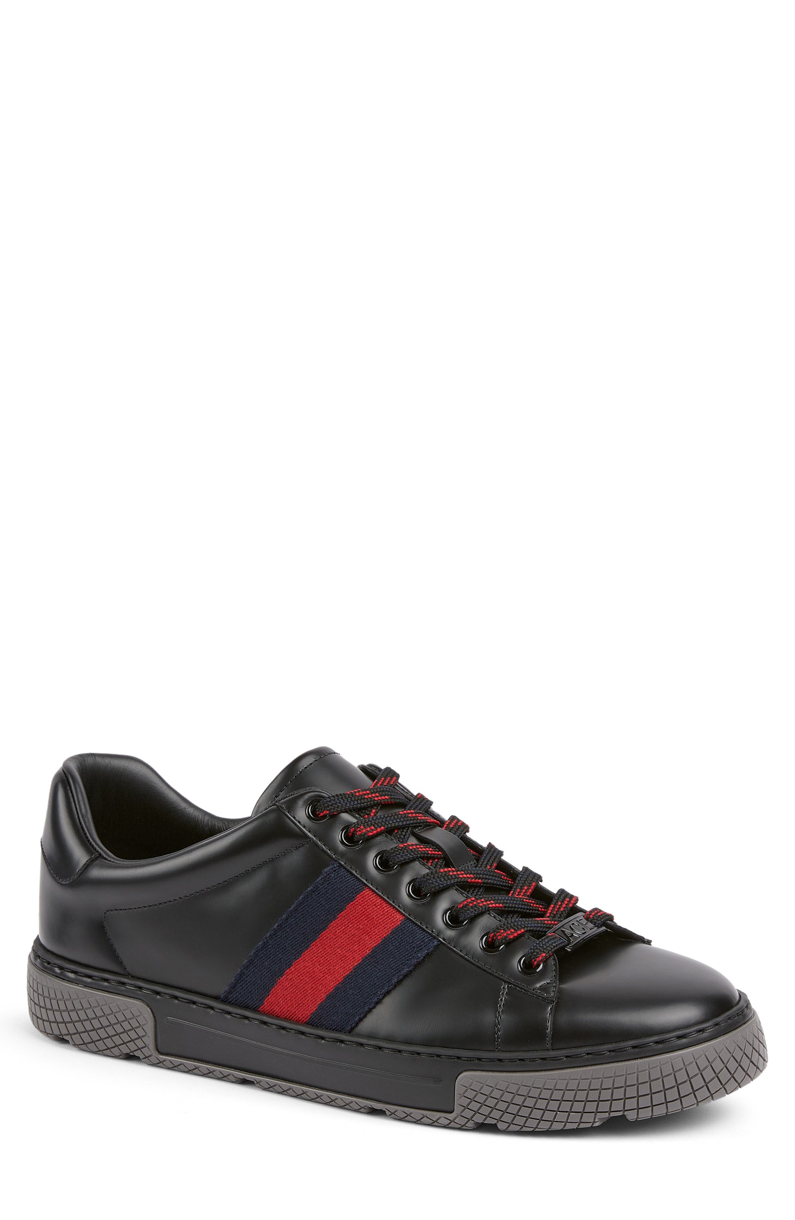 Gucci Ace Sneaker, Main, color, Black