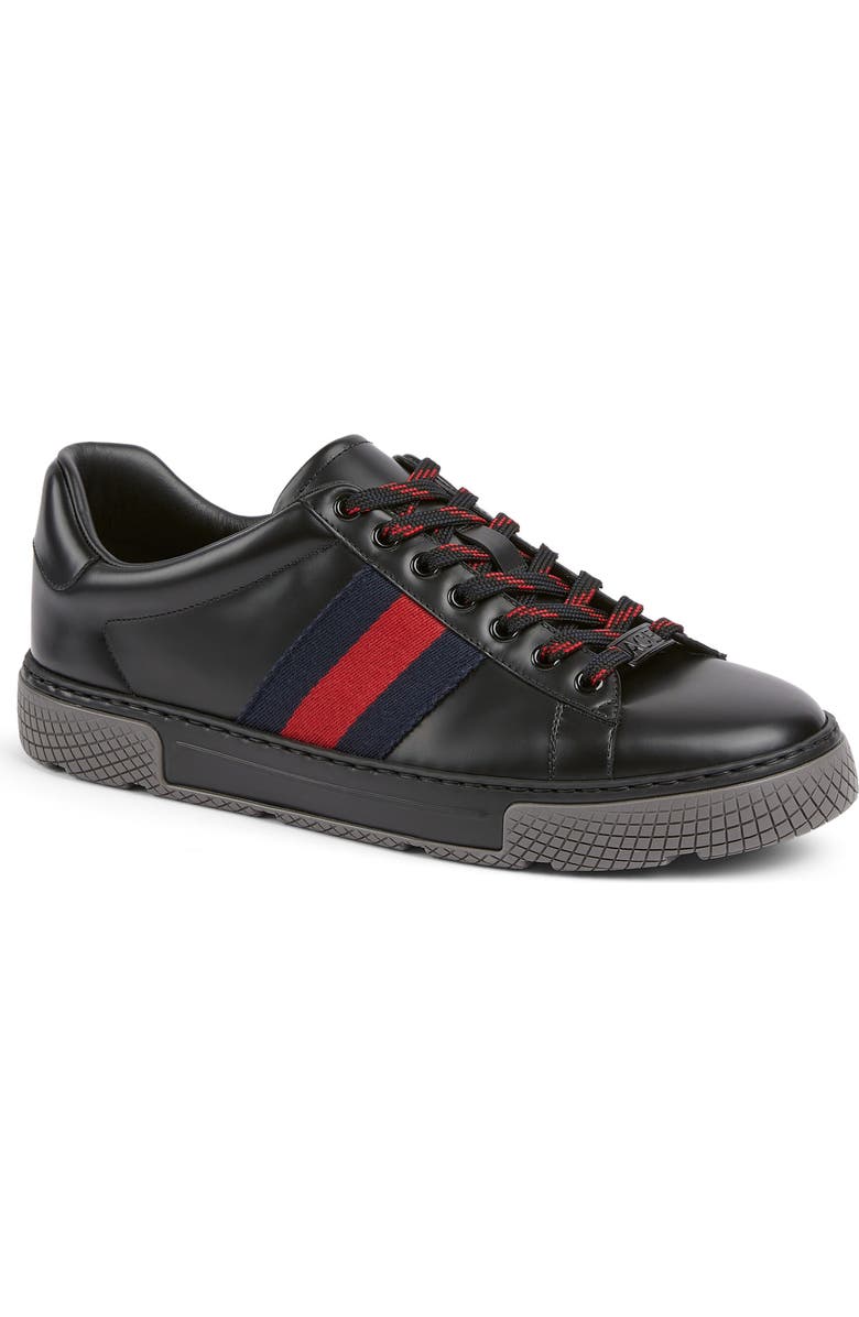Gucci Ace Sneaker, Main, color, Black