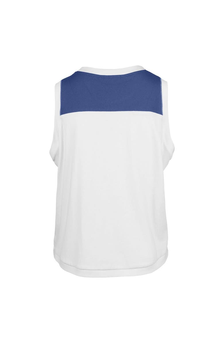 '47 Women's '47 White Los Angeles Dodgers Premier Zoey Waist Length Tank Top, Alternate, color, 