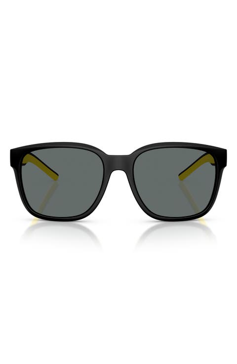 56mm Square Sunglasses