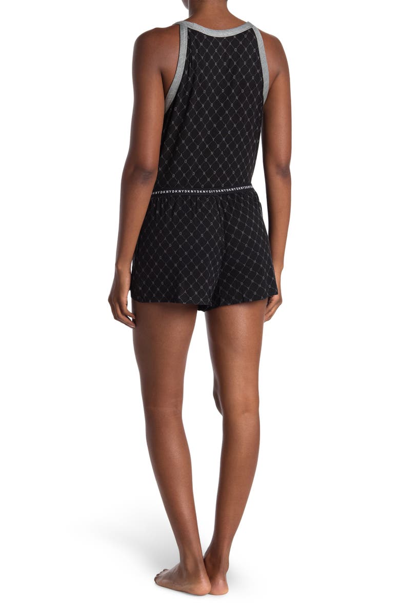 DKNY Tank Top & Boxers Pajama Set, Alternate, color,