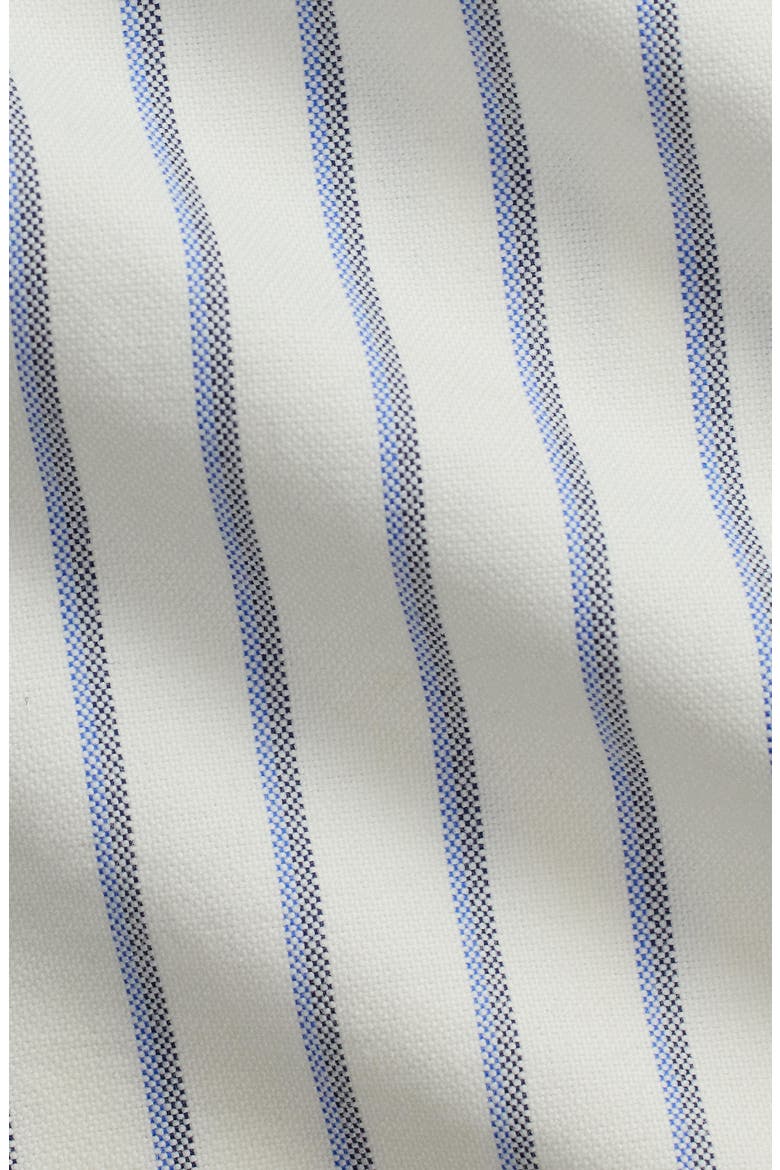 Classic Fit Stripe Cotton Button-Down Oxford Shirt, Alternate, color, 6832E WHITE BLUE MULTI