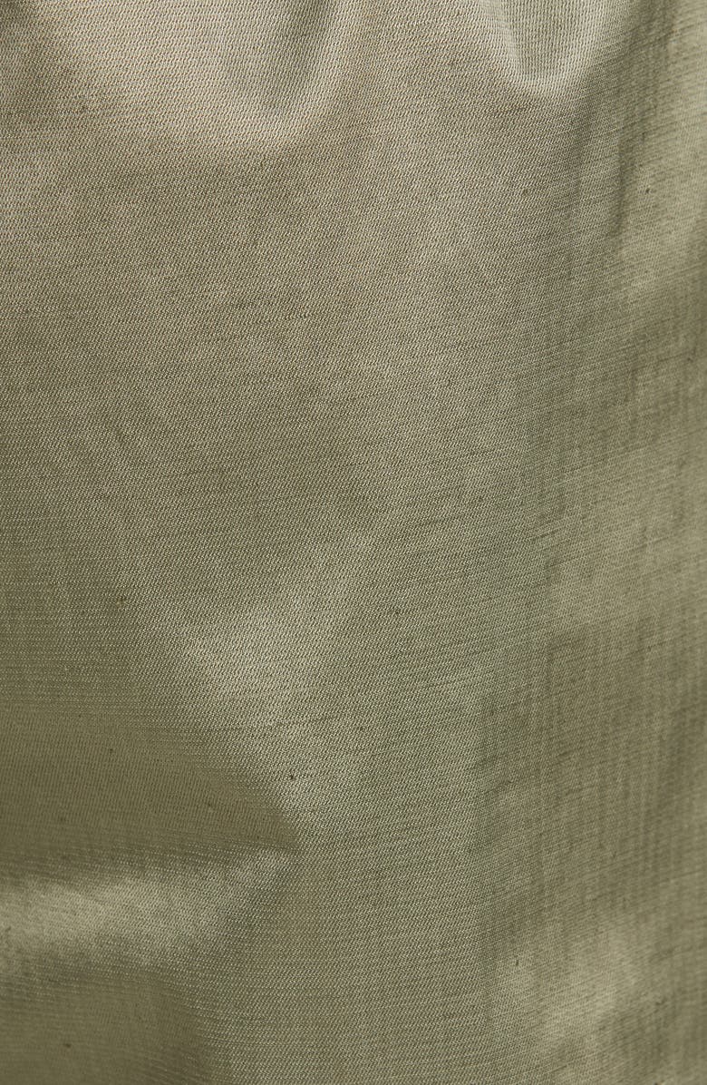 Rebecca Taylor Long Sleeve Sateen Jumpsuit, Alternate, color, 