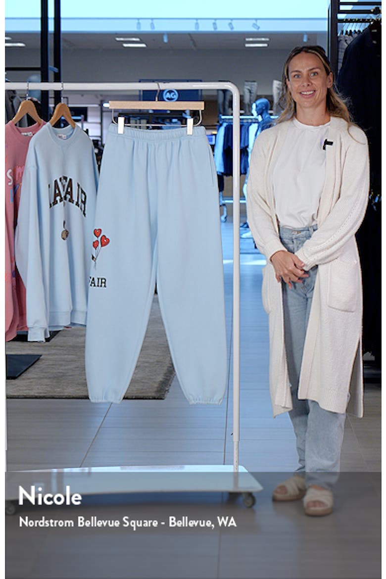 Bear Fleece Graphic Joggers video
