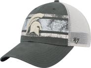 '47 Men's '47 Green/White Michigan State Spartans Interlude MVP Trucker Snapback Hat