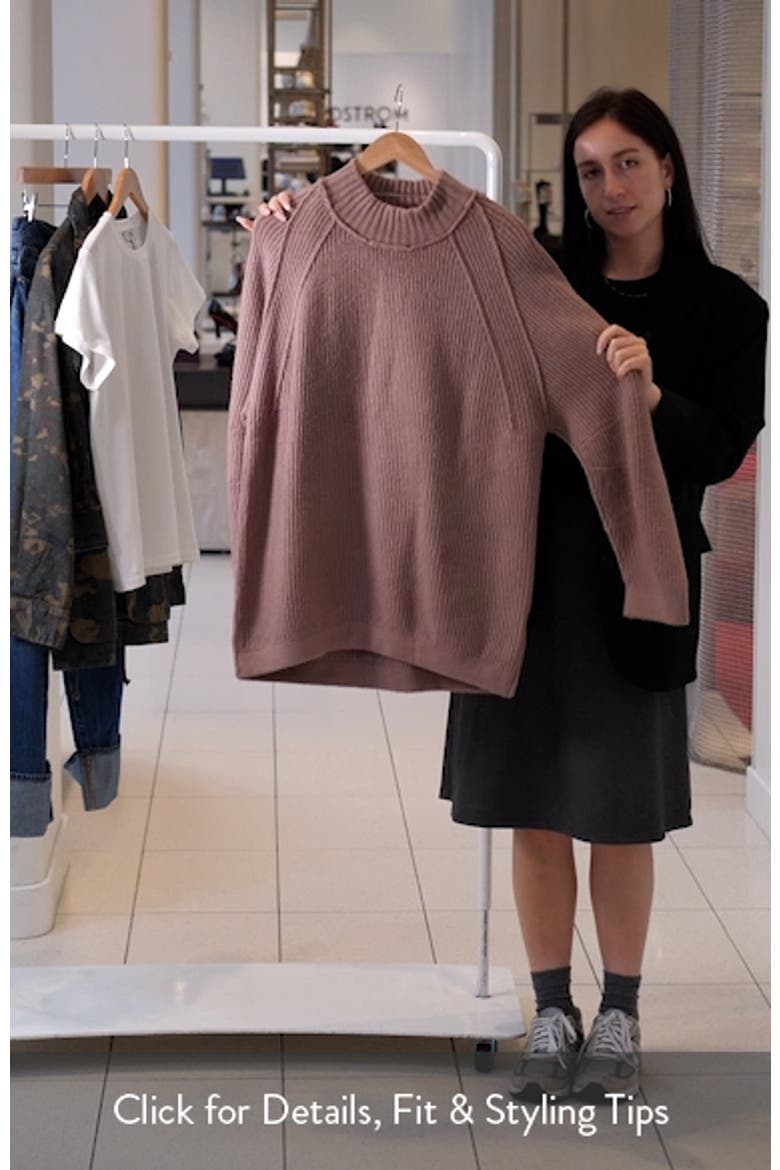 Sunbeam Oversize Turtleneck Sweater video