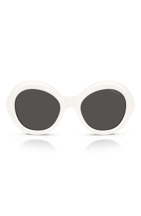 53mm Round Sunglasses