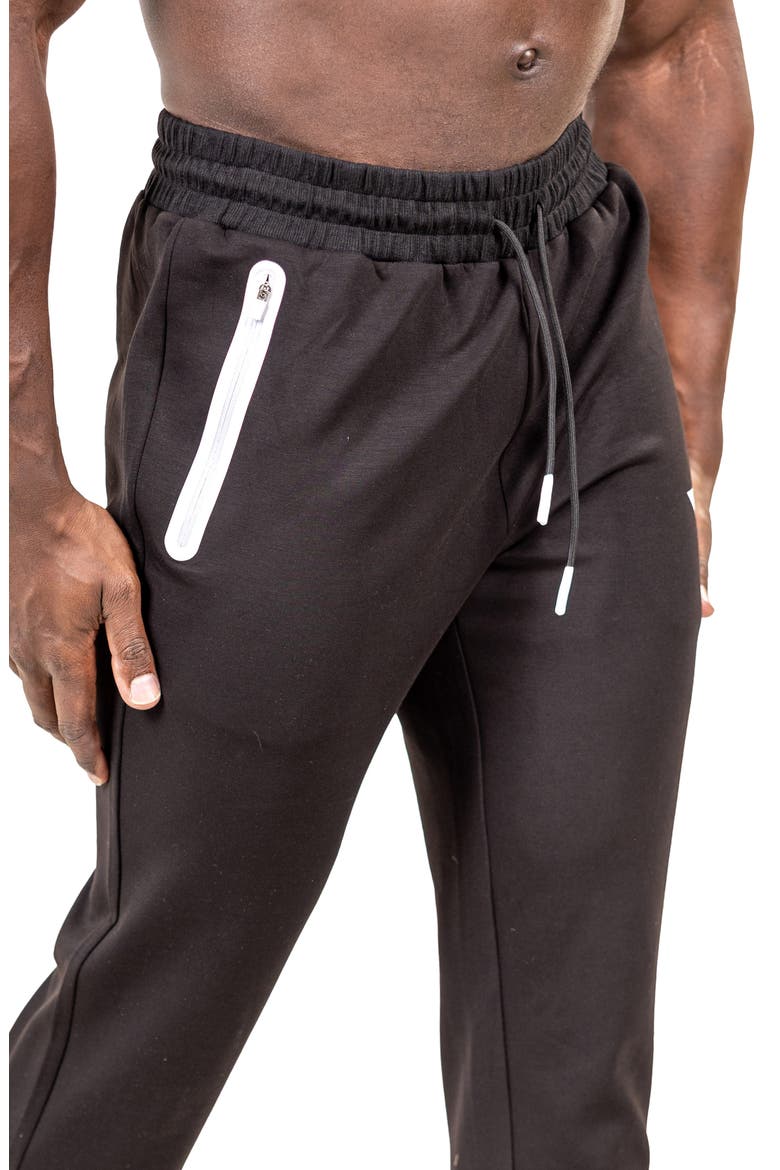 Marthyr Stretch Joggers, Alternate, color, BLACK