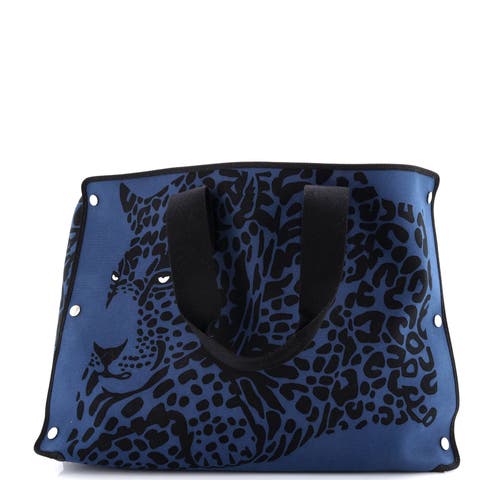 Beach Tote Printed Toile Large