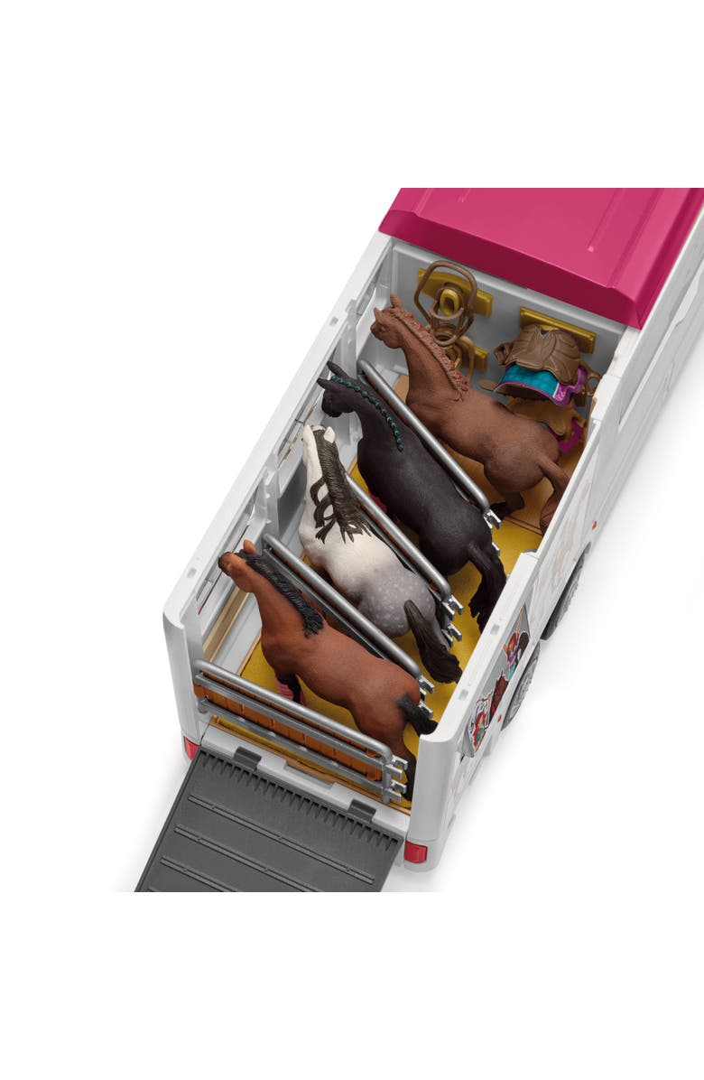 Schleich Horse Club Horse Transporter 227 Piece Playset, Alternate, color, Multicolored