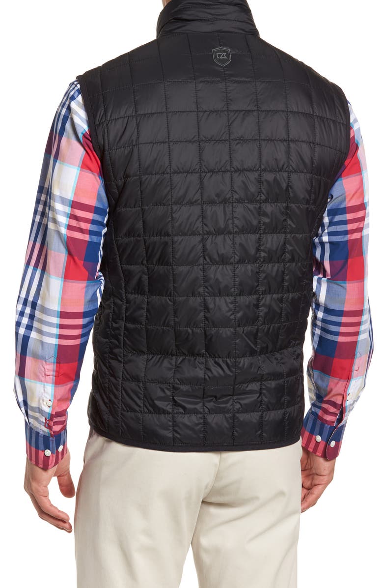 Cutter & Buck Rainier PrimaLoft<sup>®</sup> Vest, Alternate, color, Black