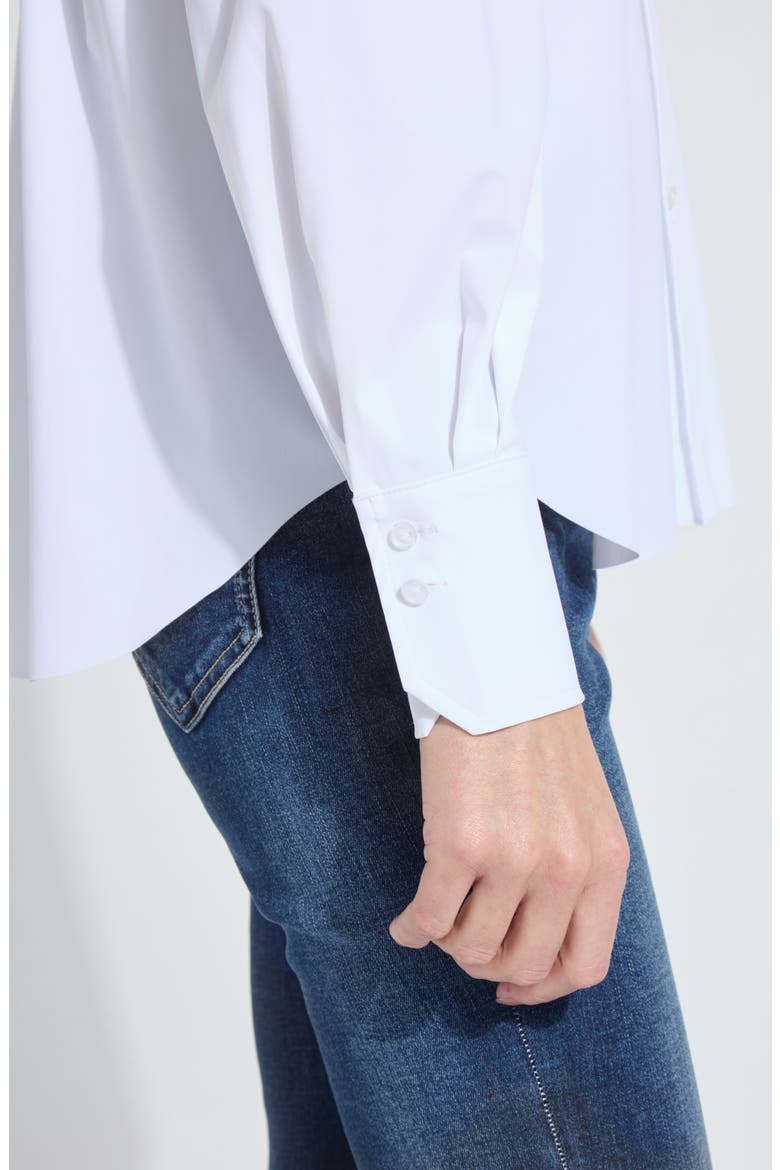 Desire Balloon Sleeve Shirt, Alternate, color, WHITE