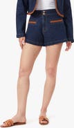 Habitual Braided High Waist Denim Shorts