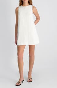 French Connection Copper Sleeveless Shift Minidress