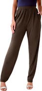 Roaman's Ultrasmooth® Fabric Straight Leg Pant