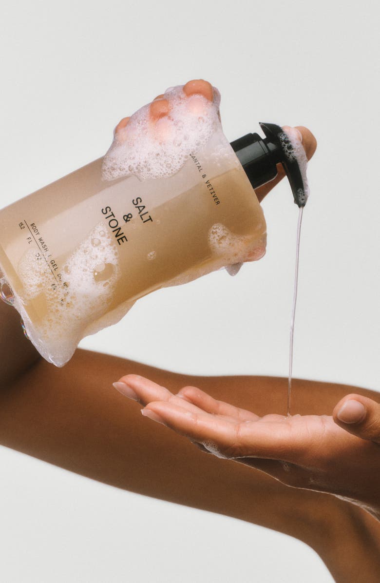 SALT & STONE Neroli & Basil Body Wash, Alternate, color, Regular