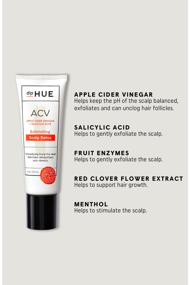 Apple Cider Vinegar Exfoliating Scalp Detox, Alternate, color, NONE