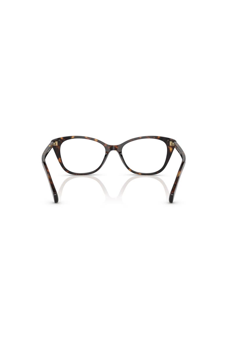 53mm Rectangle optical glasses, Alternate, color, Tortoise