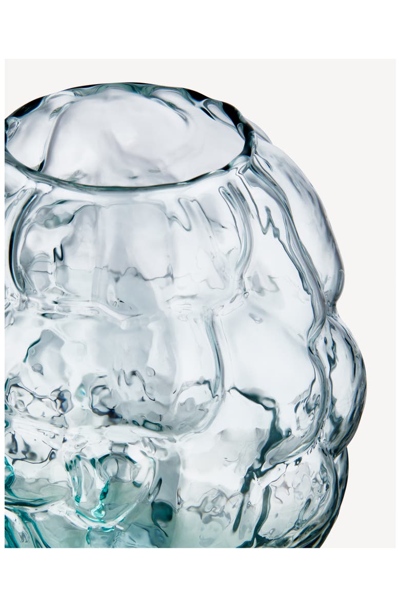 Moss Circular Glass Vase, Alternate, color, BLUE
